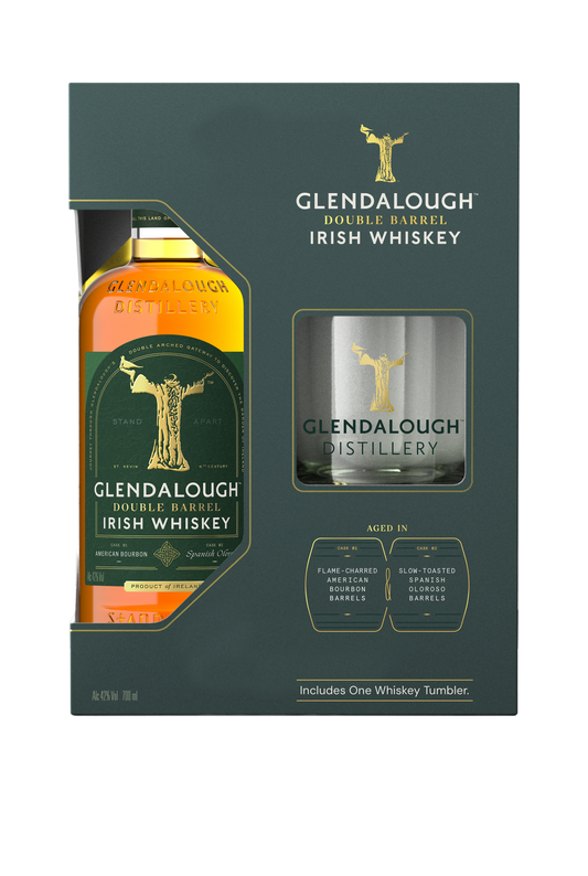 Glendalough Single Grain Double Barrel Gift Pack